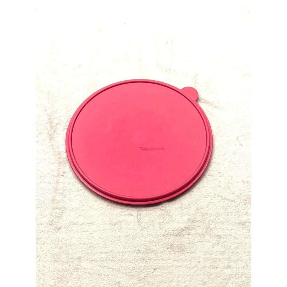 Tupperware Pink Round Replacement Lid Seal 2540A-4 12 Inch Made in USA